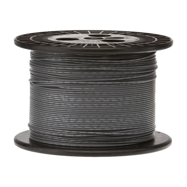 Remington Industries 18 AWG Gauge GPT Marine Stranded Hook Up Wire, 500FT Lngth, Gray, 0.0403" Dia, UL1426, 60 Volts 18STRGRAUL1426500